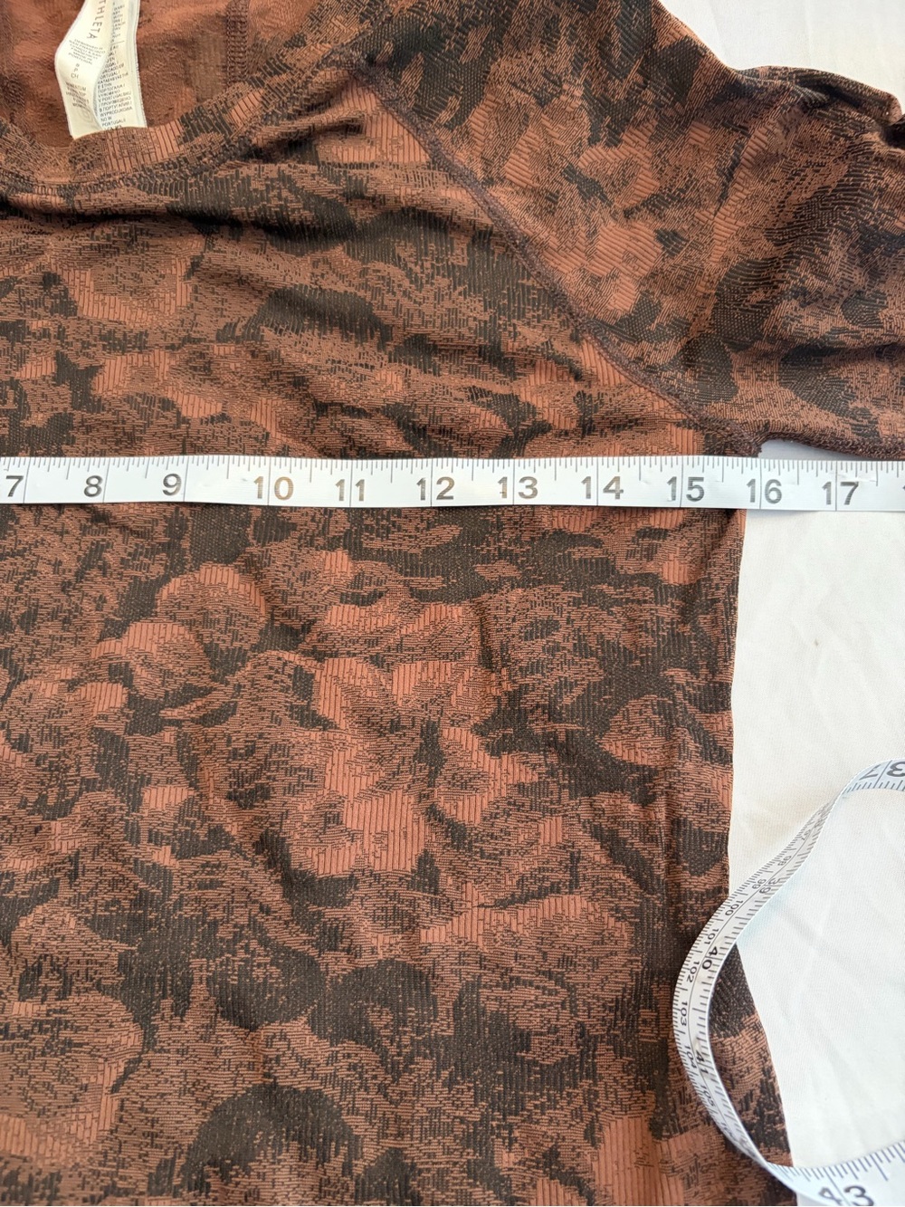 Athleta Long Sleeve Top - Brown - Size S - Picture 5 of 8